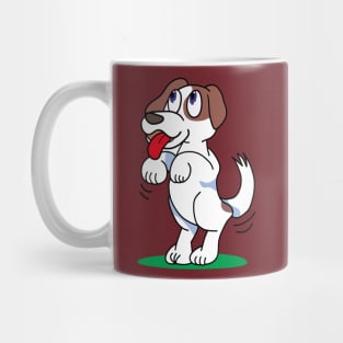 Dog pose dogs understand commands Mug